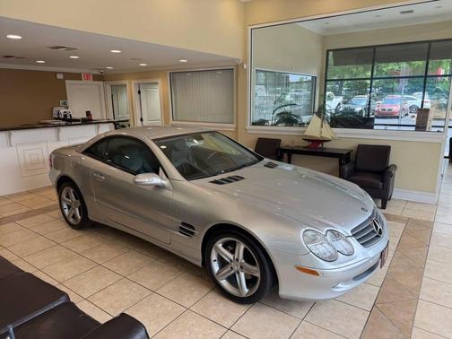Brilliant Silver Metallic 2005 Mercedes-Benz SL-Class SL 500 2dr Convertible