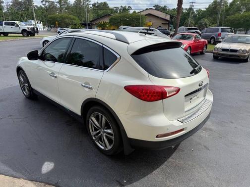 Moonlight White 2013 INFINITI EX37 Journey