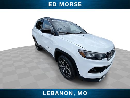 Bright White Clearcoat 2025 Jeep Compass Limited 4x4