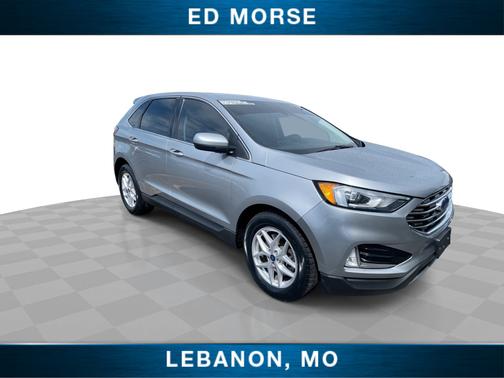 Iconic Silver Metallic 2021 Ford Edge SEL