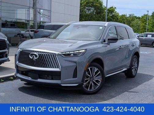 Harbor Gray 2026 INFINITI QX60 LUXE