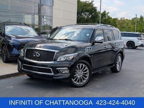 Black Obsidian 2015 INFINITI QX80 Base