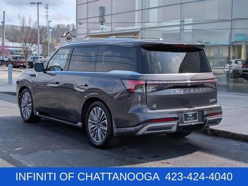 Anthracite Gray 2025 INFINITI QX80 LUXE