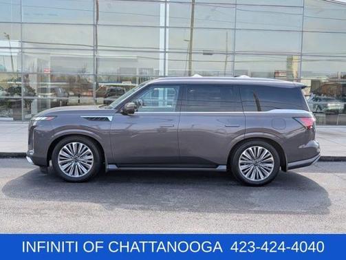 Anthracite Gray 2025 INFINITI QX80 LUXE