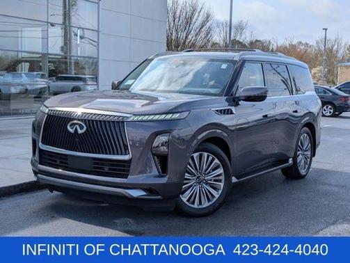Anthracite Gray 2025 INFINITI QX80 LUXE