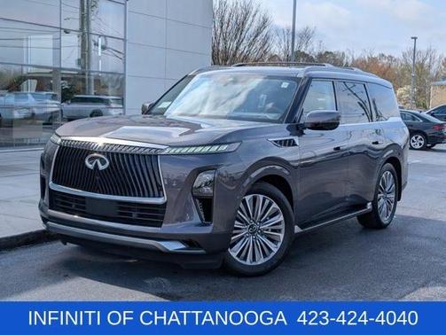 Anthracite Gray 2025 INFINITI QX80 LUXE