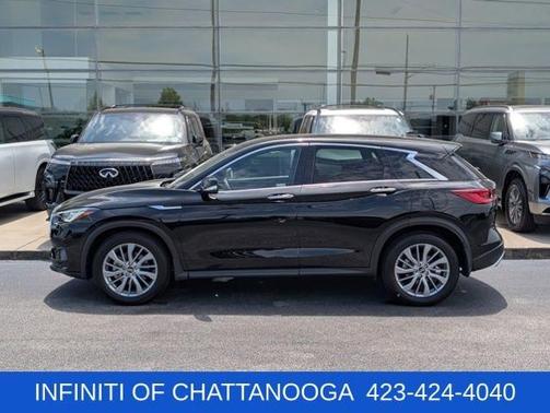 Black Obsidian 2025 INFINITI QX50 PURE