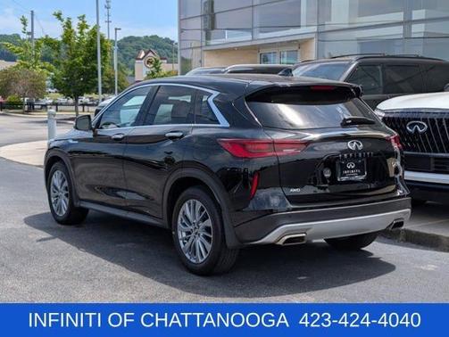 Black Obsidian 2025 INFINITI QX50 PURE