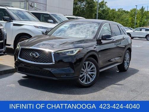 Black Obsidian 2025 INFINITI QX50 PURE