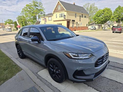 Urban Gray Pearl 2024 Honda HR-V Sport AWD CVT w/o BSI