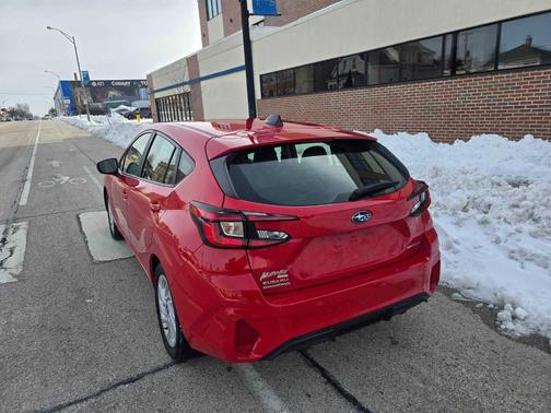 Pure Red 2025 Subaru Impreza AWD