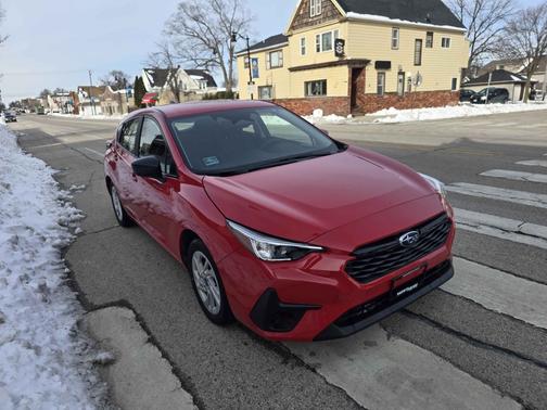 Pure Red 2025 Subaru Impreza AWD