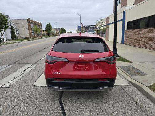 Milano Red 2025 Honda HR-V EX-L AWD CVT