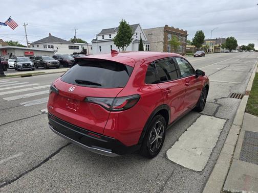 Milano Red 2025 Honda HR-V EX-L AWD CVT