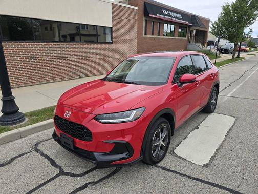 Milano Red 2025 Honda HR-V EX-L AWD CVT