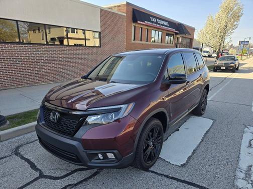 Deep Scarlet Pearl 2019 Honda Passport Sport AWD
