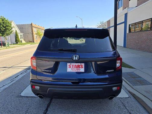 Obsidian Blue Pearl 2019 Honda Passport EX-L AWD