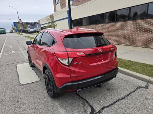Milano Red 2022 Honda HR-V Sport AWD CVT