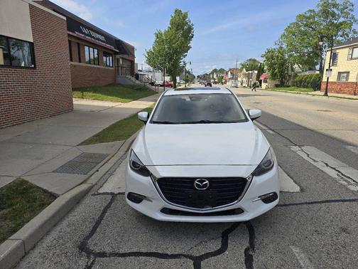 Snowflake White Pearl Mica 2018 Mazda Mazda3 Grand Touring Auto