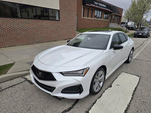 Platinum White Pearl 2023 Acura TLX FWD w/Technology Package