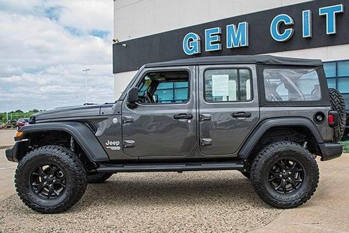Granite Crystal Clearcoat Metallic 2019 Jeep Wrangler Unlimited Sport