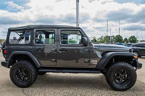 Granite Crystal Clearcoat Metallic 2019 Jeep Wrangler Unlimited Sport