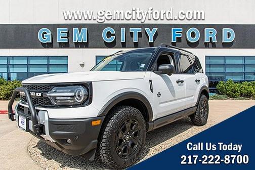 Oxford White 2025 Ford Bronco Sport Outer Banks