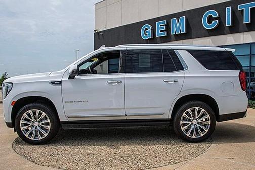 Summit White 2021 GMC Yukon Denali