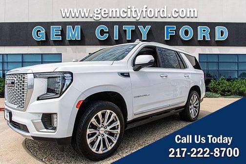 Summit White 2021 GMC Yukon Denali