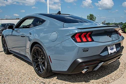 Vapor Blue 2025 Ford Mustang EcoBoost