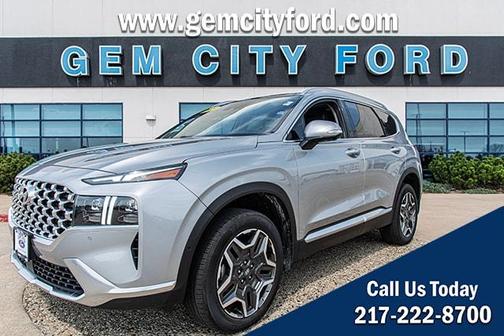 Shimmering Silver Pearl 2023 Hyundai SANTA FE Limited