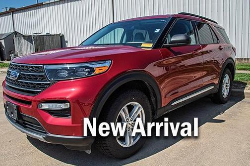 Rapid Red Metallic Tinted Clearcoat 2021 Ford Explorer XLT