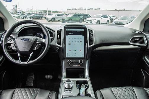 Carbonized Gray Metallic 2024 Ford Edge Titanium