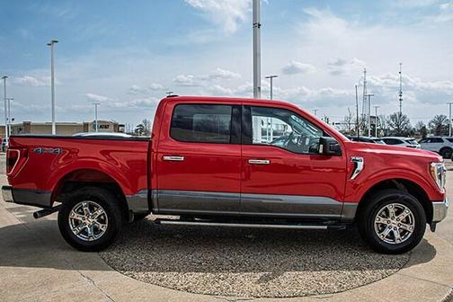 Red 2021 Ford F-150 XLT