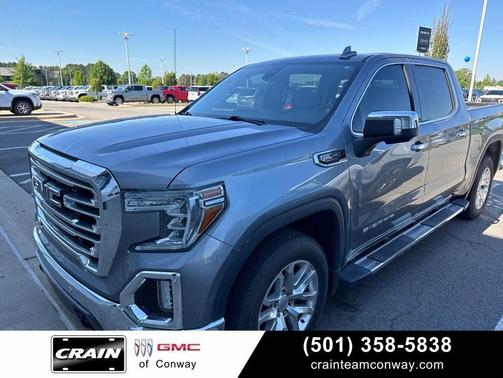 Satin Steel Metallic 2020 GMC Sierra 1500 SLT