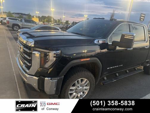 Onyx Black 2024 GMC Sierra 2500 SLT