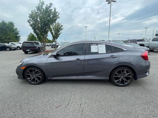 Modern Steel Metallic 2020 Honda Civic Sport