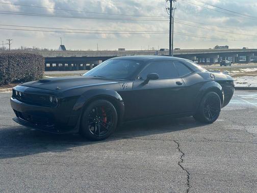 Pitch Black Clearcoat 2022 Dodge Challenger R/T Scat Pack Widebody
