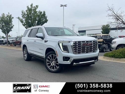 Glacier White Tricoat 2026 GMC Yukon Denali