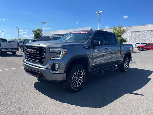 Satin Steel Metallic 2021 GMC Sierra 1500 AT4