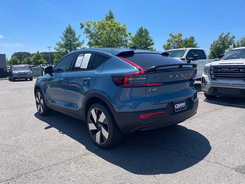 Fjord Blue Metallic 2023 Volvo C40 Recharge Pure Electric Twin Ultimate