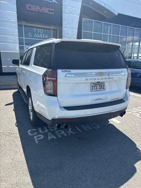 Summit White 2023 Chevrolet Suburban Premier