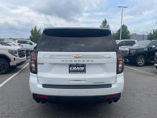 Summit White 2023 Chevrolet Suburban Premier