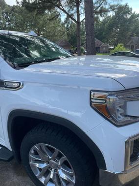Summit White 2021 GMC Sierra 1500 SLT