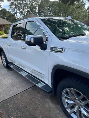 Summit White 2021 GMC Sierra 1500 SLT