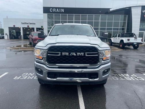 Bright White 2024 RAM 2500 Big Horn Crew Cab 4x4 8' Box