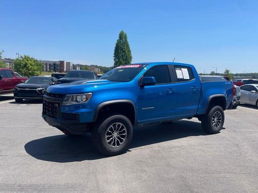 Bright Blue Metallic 2022 Chevrolet Colorado ZR2