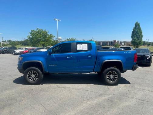 Bright Blue Metallic 2022 Chevrolet Colorado ZR2