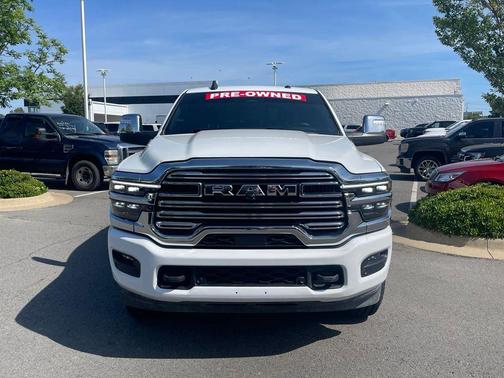 Bright White Clearcoat 2025 RAM 2500 Laramie Crew Cab 4x4 6'4' Box