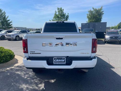 Bright White Clearcoat 2025 RAM 2500 Laramie Crew Cab 4x4 6'4' Box